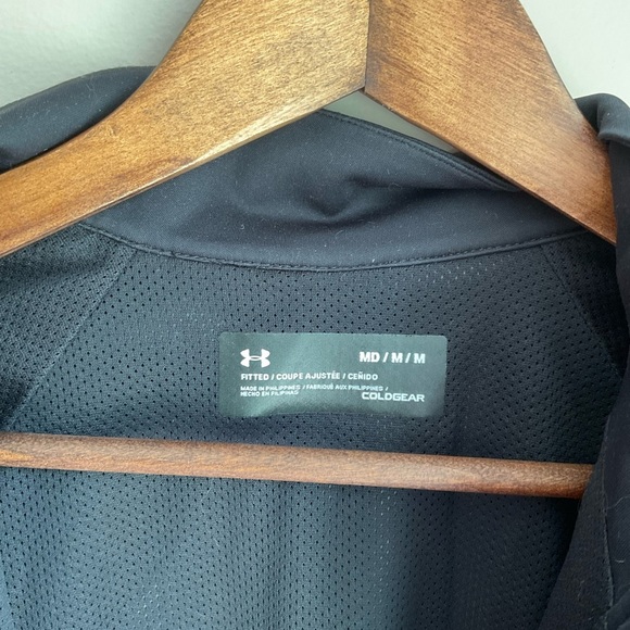 Under Armour Men’s Coldgear Vented Jacket Black M - Picture 6 of 8